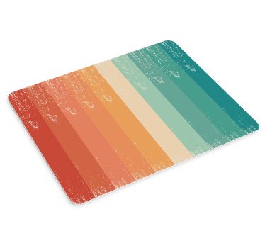 Színes csíkos Átmenetes egérpad minták - TenStickers