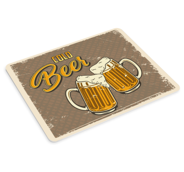 Söröskorsó grafika mouse pad eredeti - TenStickers