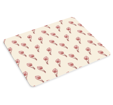 Elegáns virágos motívumok egérpad minták - TenStickers