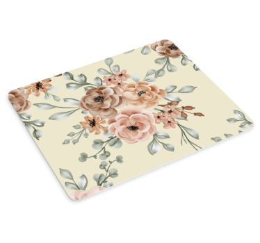 Növényi ihletésű textúrák - mouse pad minták - TenStickers