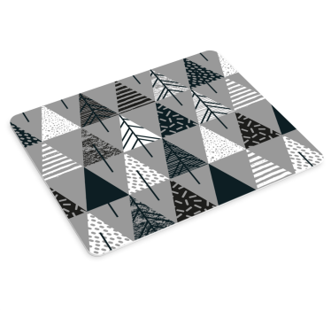 Geometrikus fa motívum egérpad minták - TenStickers