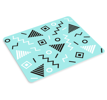Geometrikus formák minták mouse pad - TenStickers
