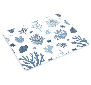 Korallzátony motívum mouse pad minták - TenStickers