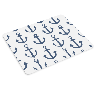 Tengeri horgony ismétlés egérpad minták - TenStickers