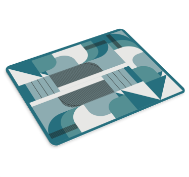 Geometrikus azúr formák egérpad minták - TenStickers