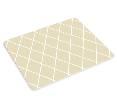 Geometrikus fehér vonalak egérpad minták - TenStickers