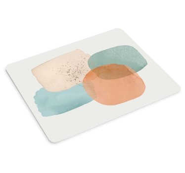Absztrakt színminták mouse pad minták - TenStickers