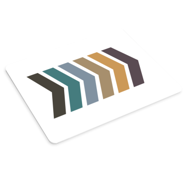 Chevron színskála egérpad minták - TenStickers