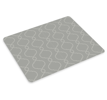 Szürke geometrikus hampton mintás több egérpad - TenStickers