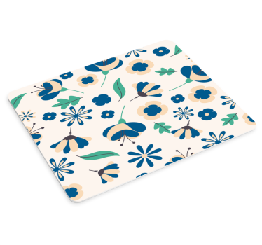 Színes virágkötészet mouse pad minták - TenStickers