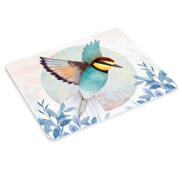 Színes madárrepülés mouse pad eredeti - TenStickers