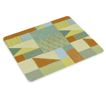 Patchwork színblokkok egérpad minták - TenStickers