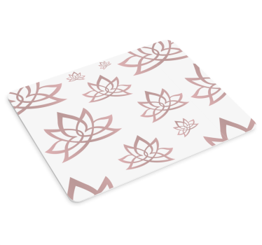 Lotus virág minták mouse pad minták - TenStickers