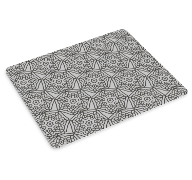 Geometrikus virágmintás egérpad minták - TenStickers