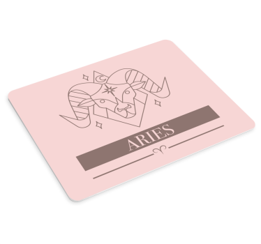 Kos zodiákus szimbólum egérpad - TenStickers