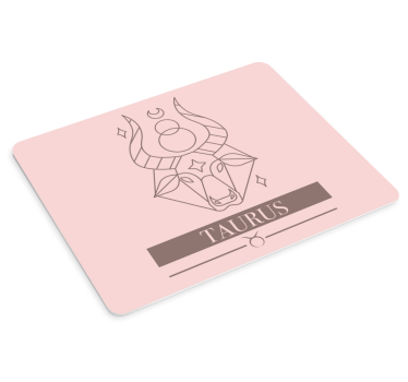 Stilizált bika grafika egérpad - TenStickers