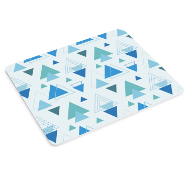 Geometrikus háromszög elrendezés egérpad minták - TenStickers