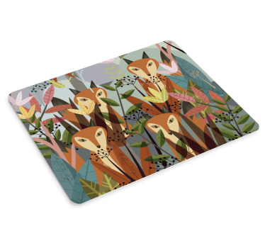 Fantasztikus róka hármas mouse pad eredeti - TenStickers