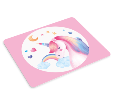 Szivárvány unikornis eredeti egérpad - TenStickers