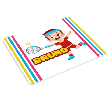 Játékos tenisz karakter egérpad - TenStickers