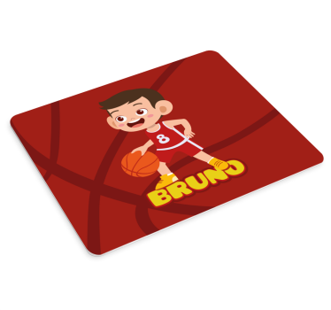 Vidám kosárlabdázó egérpad - TenStickers
