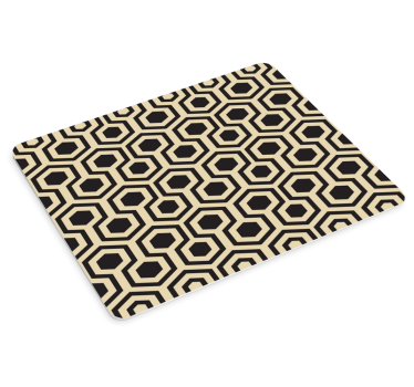 Hatszögletű mintatömb mouse pad minták - TenStickers