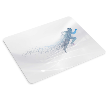 Futó absztrakt tematikus egéralátét - TenStickers