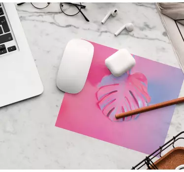 Absztrakt levél minta egérpad minták - TenStickers