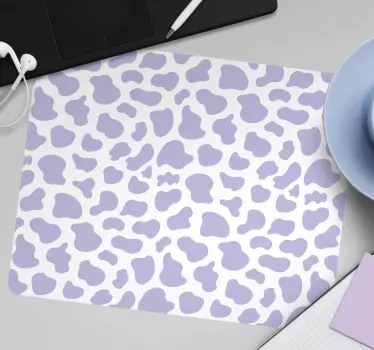 Absztrakt lila foltok egérpad minták - TenStickers
