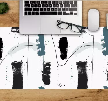 Absztrakt művészi formák mouse pad minták - TenStickers