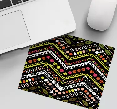 Afrikai törzsi minták eredeti egérpad - TenStickers