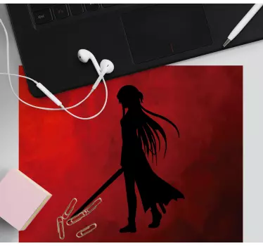 Anime asuna anime egér szőnyeg - TenStickers