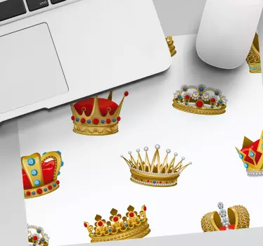 Arany korona eredeti egérpad - TenStickers