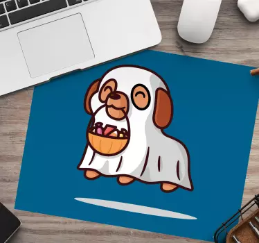 Aranyos szellemes kiskutya - eredeti egérpad - TenStickers