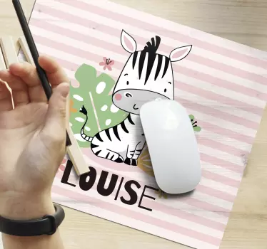 Aranyos zebra karakter mouse pad eredeti - TenStickers