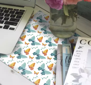 Bicolor pillangók egér szőnyeg - TenStickers