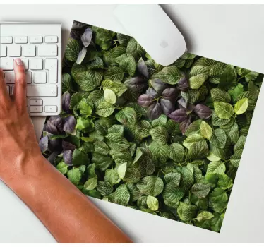 Bokros levél elrendezés mouse pad eredeti - TenStickers