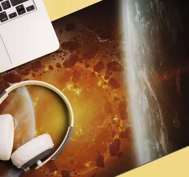Bolygók robbanás játék vinil egérpad - TenStickers