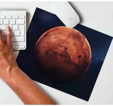 Bolygós mars nézet - egérpad világtérkép - TenStickers