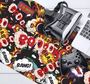 Boom gaming vinyl egérpad - TenStickers