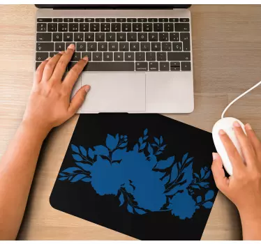 Botanikai levél elemek - eredeti egérpad - TenStickers