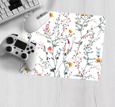 Botanikai mintázatú eredeti egérpad - TenStickers