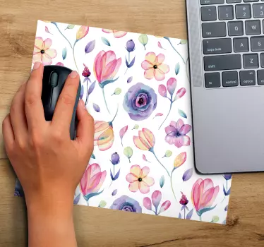Botanikai motívum minták mouse padokhoz - TenStickers