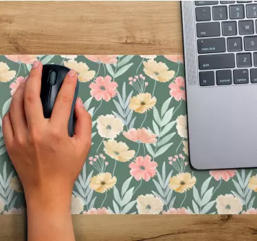 Botanikai nyomat minták mouse pad minták - TenStickers