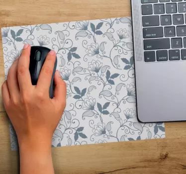 Botanikus forgatag embléma egérpad minták - TenStickers