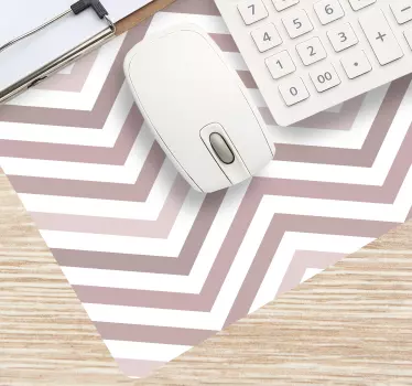 Chevron csíkos mintás egérpadok - TenStickers