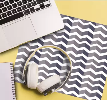 Chevron zigzag mintás egérpad - TenStickers