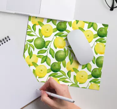 Citrom és mész ágak egérszőnyeg - TenStickers