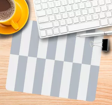 Csíkos színes blokkok mouse pad minták - TenStickers