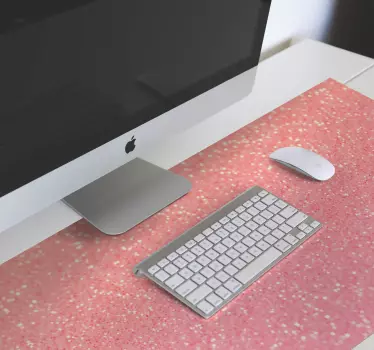 Csillogó rózsaszín textúra mouse pad minták - TenStickers